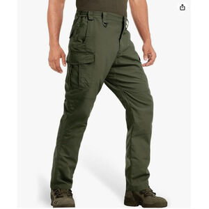 Tactical Pants 9 Pockets Green sz 2XL‎ utility cargo pants NWT